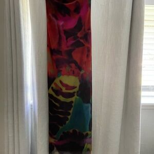 Vibrant Tie-Dye dress